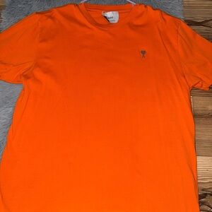 Ami alexandre mattiussi Orange T-Shirt